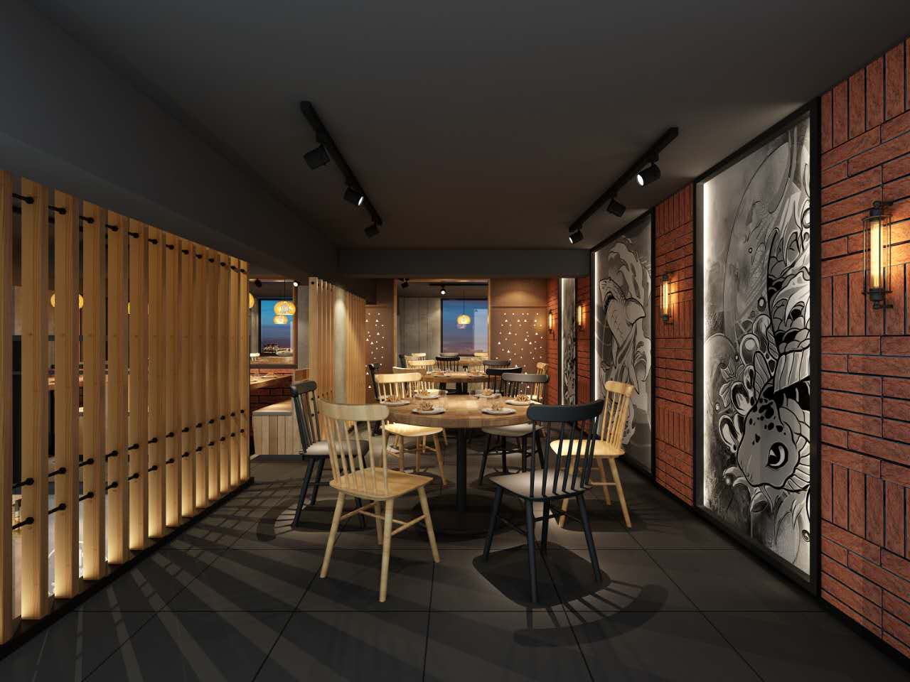 餐厅沙发桌椅装修不大众化..