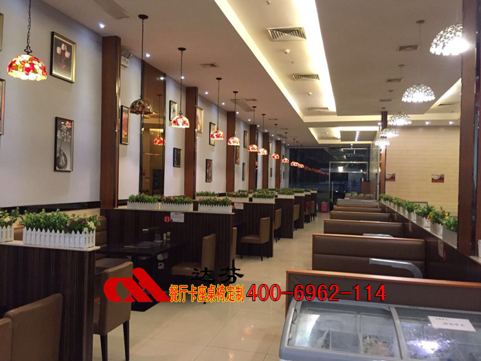 烤肉店卡座沙发桌椅400-6962-114