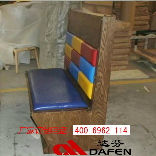 外婆菜餐厅卡座沙发标准化定制