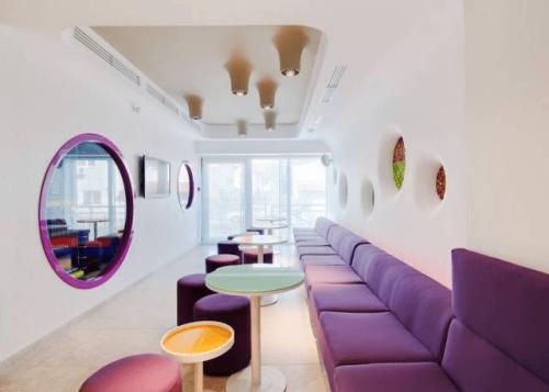 亲子餐厅沙发卡座定制