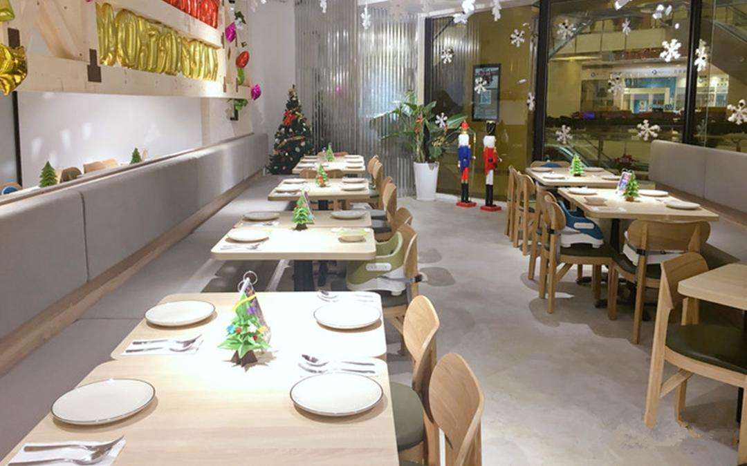 亲子餐厅沙发卡座定制